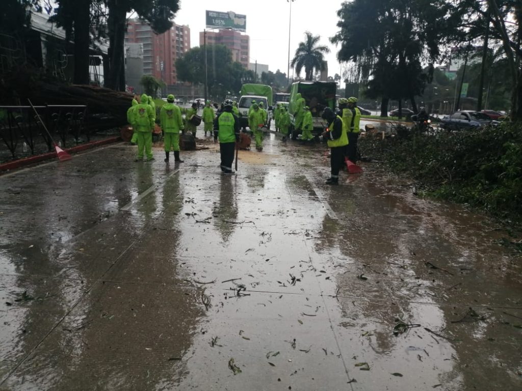 Lluvias de las últimas 24 horas dejaron más de 3